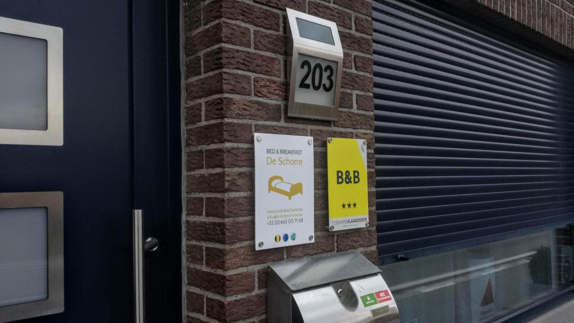 B&B De Schorre Boom Eksteriør billede